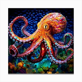 Octopus 6 Canvas Print