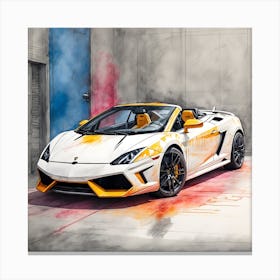 Lamborghini Gallardo 1 Canvas Print
