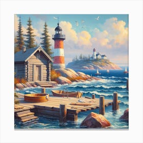 Lighthouse Canvas Print