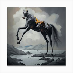 Horse In The Sky Canvas Print