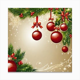 Christmas Ornaments 98 Canvas Print