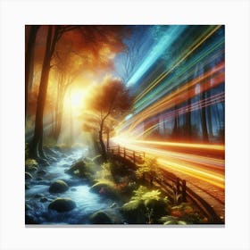 Twilight Forest Canvas Print