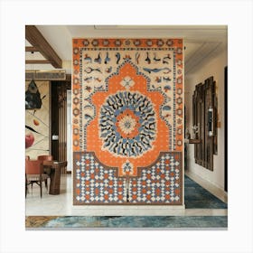 Islamic Mural Canvas Print