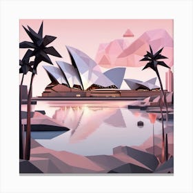 Sydney Opera House Captivating Landscape Canvas Print