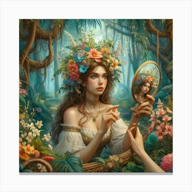 magic mirror4 Canvas Print