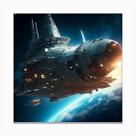 Titans of the Cosmos Canvas Print