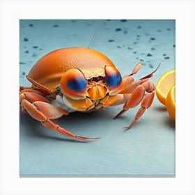 Creative Receate As A Crab Canvas Print