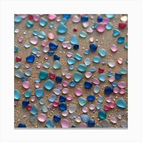 Beach Glass Canvas Print