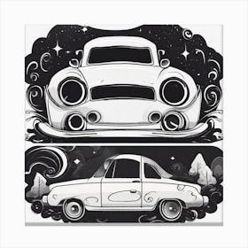 Doodle Car 1 Canvas Print