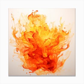 Fire Stock Videos & Royalty-Free Footage Canvas Print