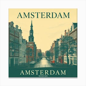 Amsterdam 3 Canvas Print