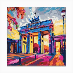 Brandenburg Gate 7 Canvas Print