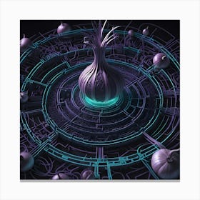 The Onion Router 8 Canvas Print