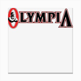 Limited Edition Mr Olympia Women Fitness Bodybuilding Canvas Print