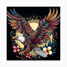 Eagle Frangis Canvas Print