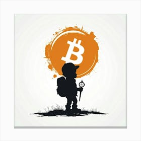 Bitcoin Explorer 1 Canvas Print