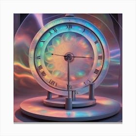 Clock Canvas Print