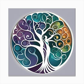 Tree of me Canvas Print