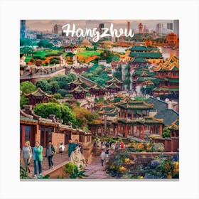 Hangzhou 1 Canvas Print