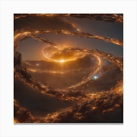 Spiral Galaxy Canvas Print