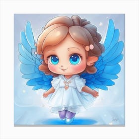 Little Angel Canvas Print