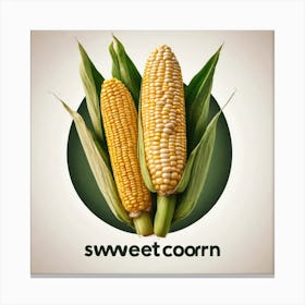 Sweetcorn As A Logo (43) Canvas Print