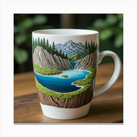 Landscape Mug 1 Canvas Print