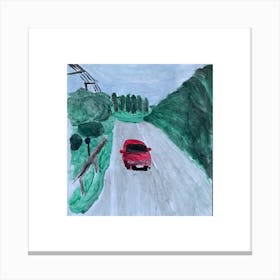 The Highway Canvas Print
