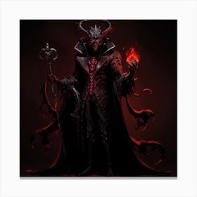 Demon 7 Canvas Print