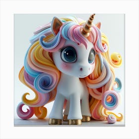 Rainbow Unicorn Canvas Print