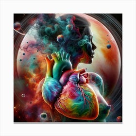 Heart Of The Universe Canvas Print