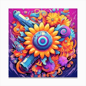 Flower Art Canvas Print