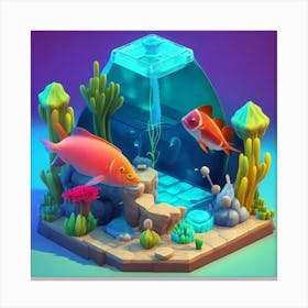 Fish Tank 2 Canvas Print