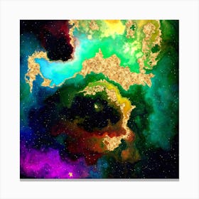 100 Nebulas in Space with Stars Abstract n.083 Canvas Print