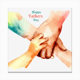 Happy Father'S Day 5 Canvas Print