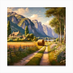 Country Road 2 Canvas Print