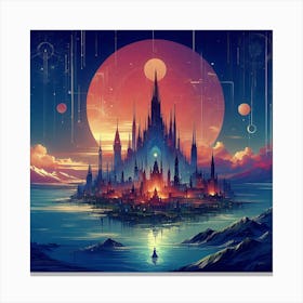 A Fantastical Land 22 Canvas Print