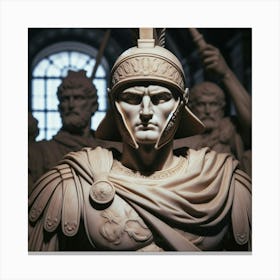 Roman Statue Canvas Print