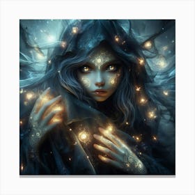 Ethereal Girl Canvas Print