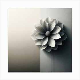 Flower Wall Art Canvas Print