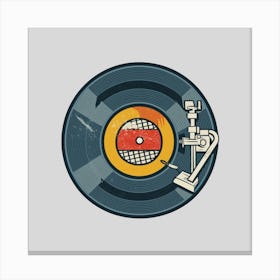 Vinyl Record 5 Canvas Print