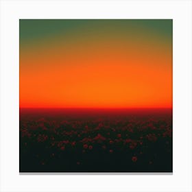 Sunset 10 Canvas Print