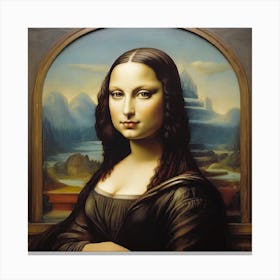 Mona Lisa Canvas Print