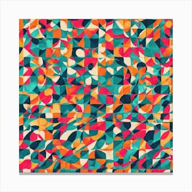 Abstract Geometric Pattern 12 Canvas Print