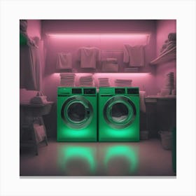That laundry room glow Canvas Print