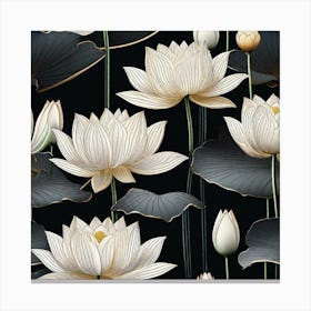 Lotus Flower 64 Canvas Print