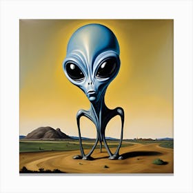 Alien 1 Canvas Print