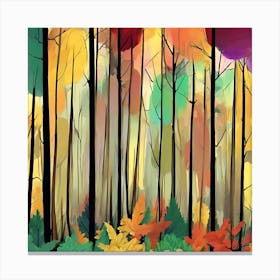 Autumn Forest Canvas Print