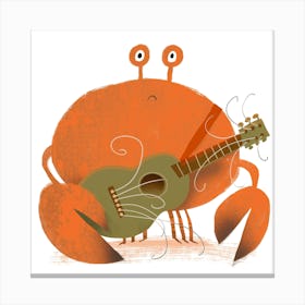 Sad Crab Canvas Print
