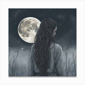 Full Moon Canvas Print